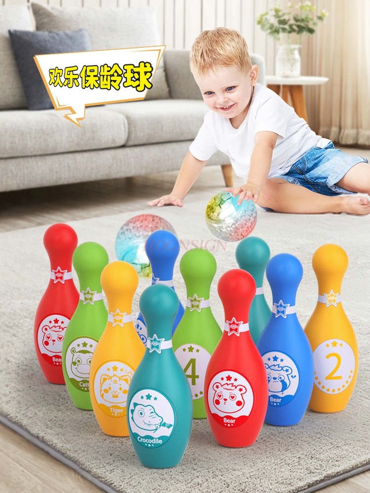 Indoor Sport And Outdoor Sports - Brinquedos de boliche para crianças, interação
