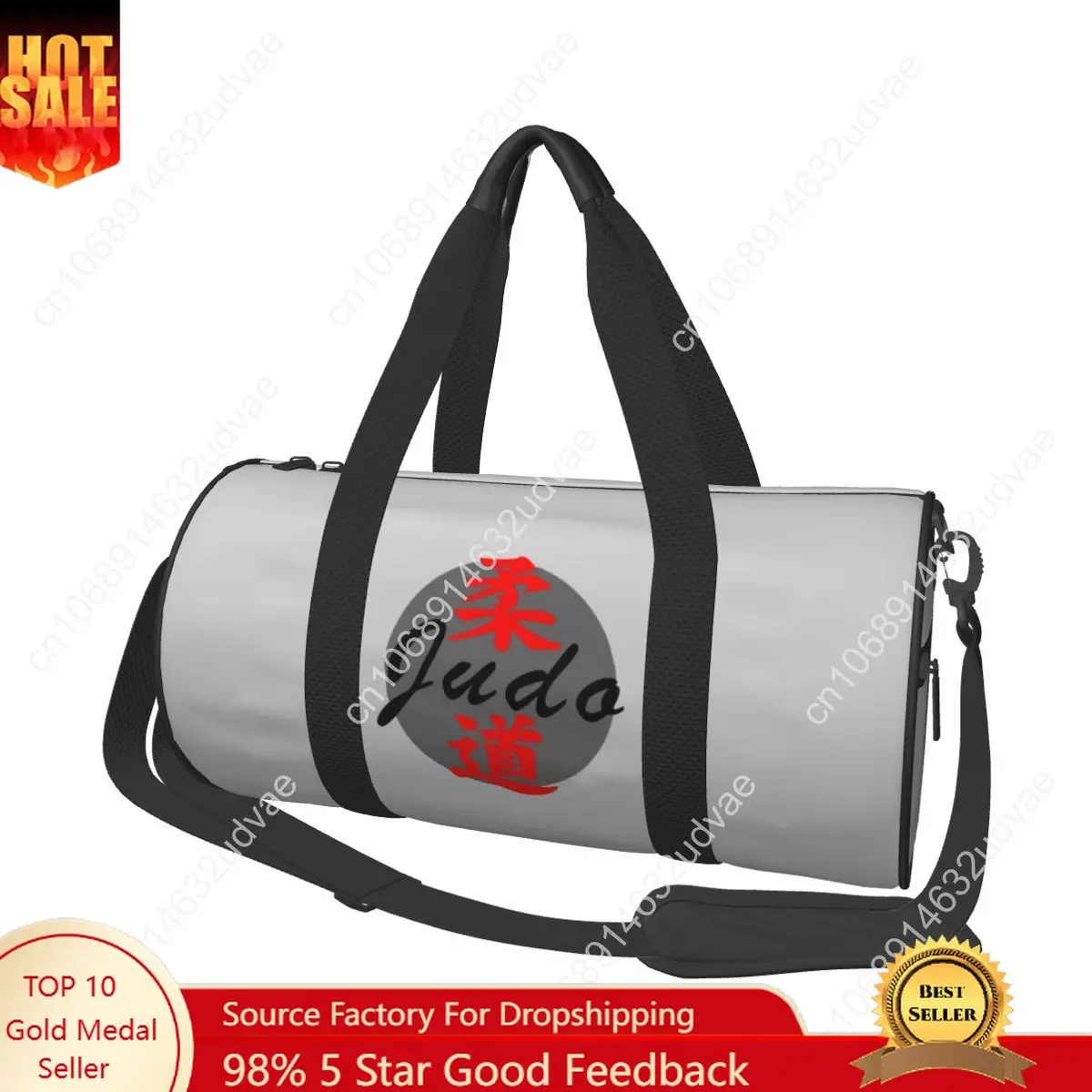 Outdoor Sport Drawing - Bolsa Esportiva de Judo Kawaii Japonesa