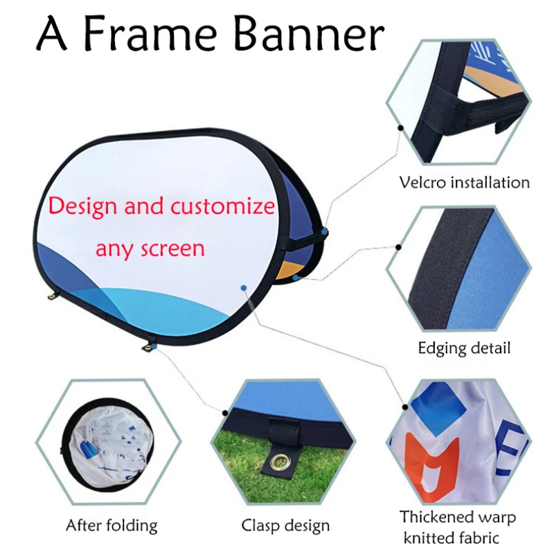 Outdoor Sport Logo - Pop Up A Frame Banner para