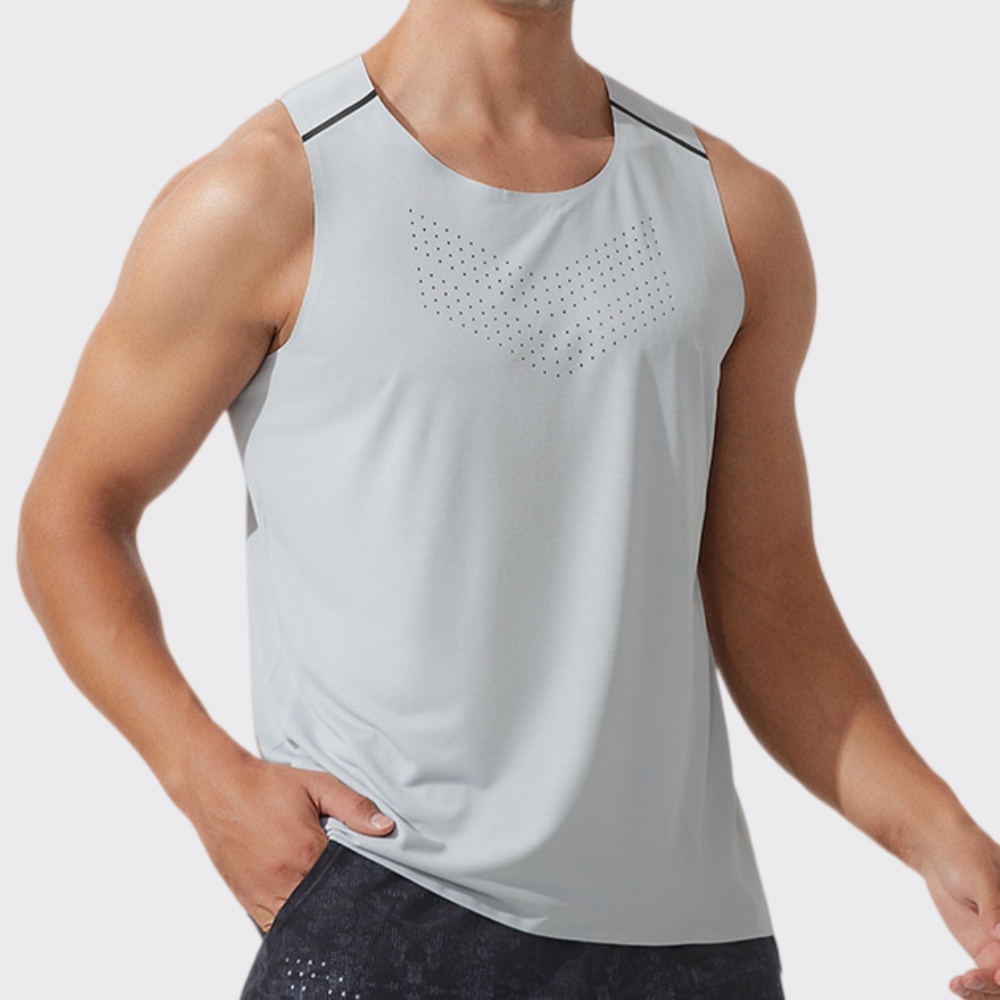 Camiseta Sem Mangas para Homen - Outdoor Sport Logo avaliação e preço