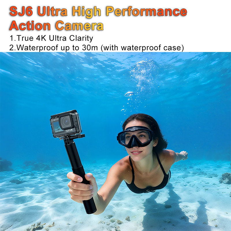Câmera de Ação SJCAM SJ6 Ultra - Outdoor Sport Live avaliação e preço