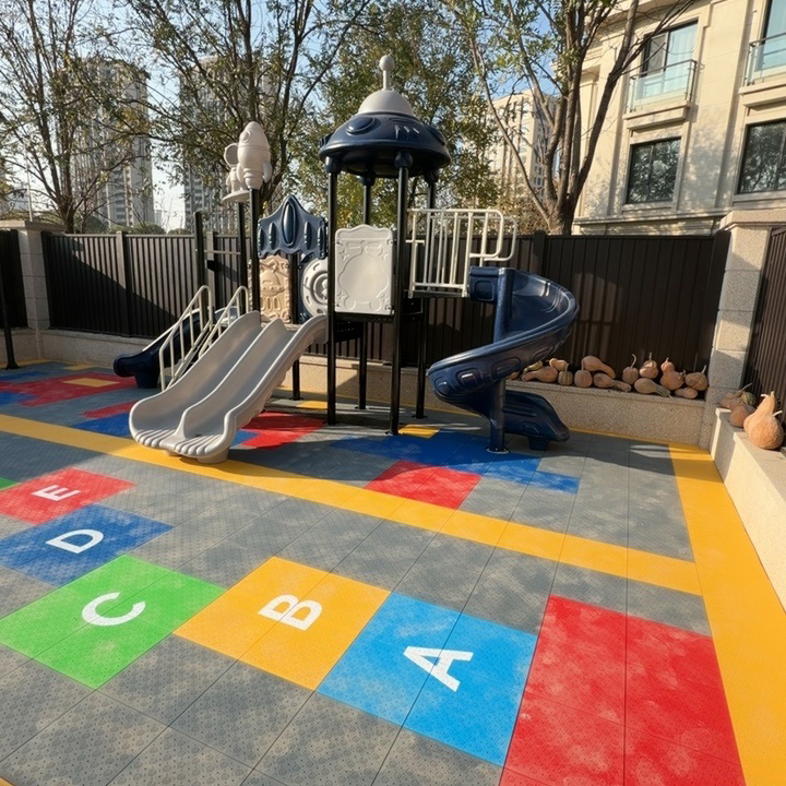 Piso Esportivo Profissional de - Outdoor Sport Floor Tiles avaliação e preço