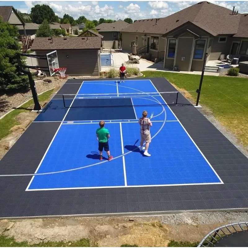 PP Pickleball Court Flooring T - Outdoor Sport Floor Tiles avaliação e preço